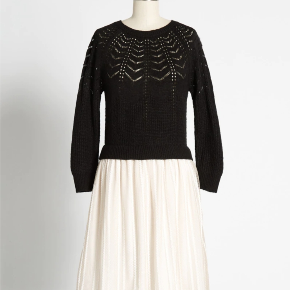 Modcloth Entrusted to Charm Twofer Dress